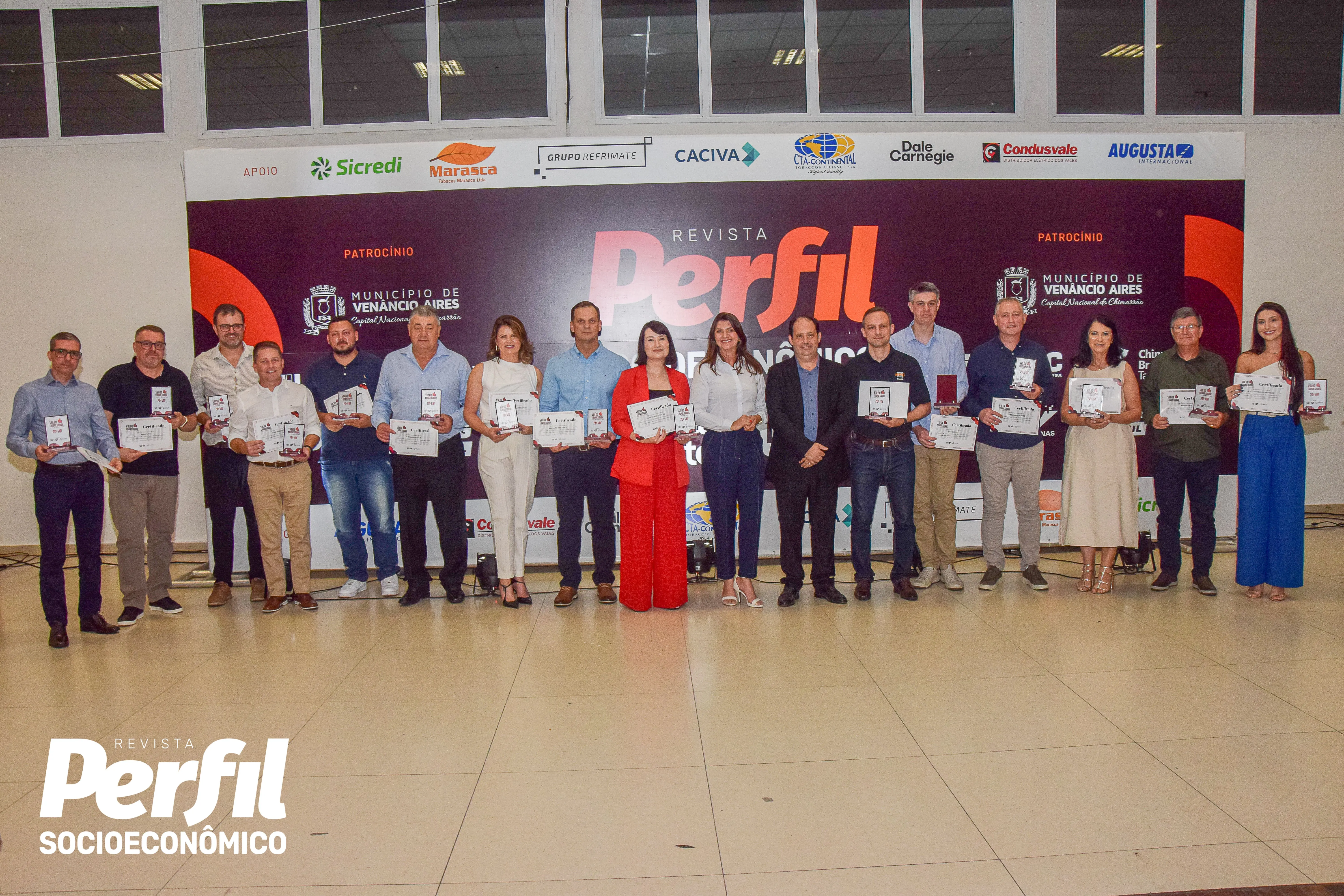 Lançamento da Revista Perfil Socioeconômico destaca China Brasil Tabacos como maior empresa de Venâncio Aires