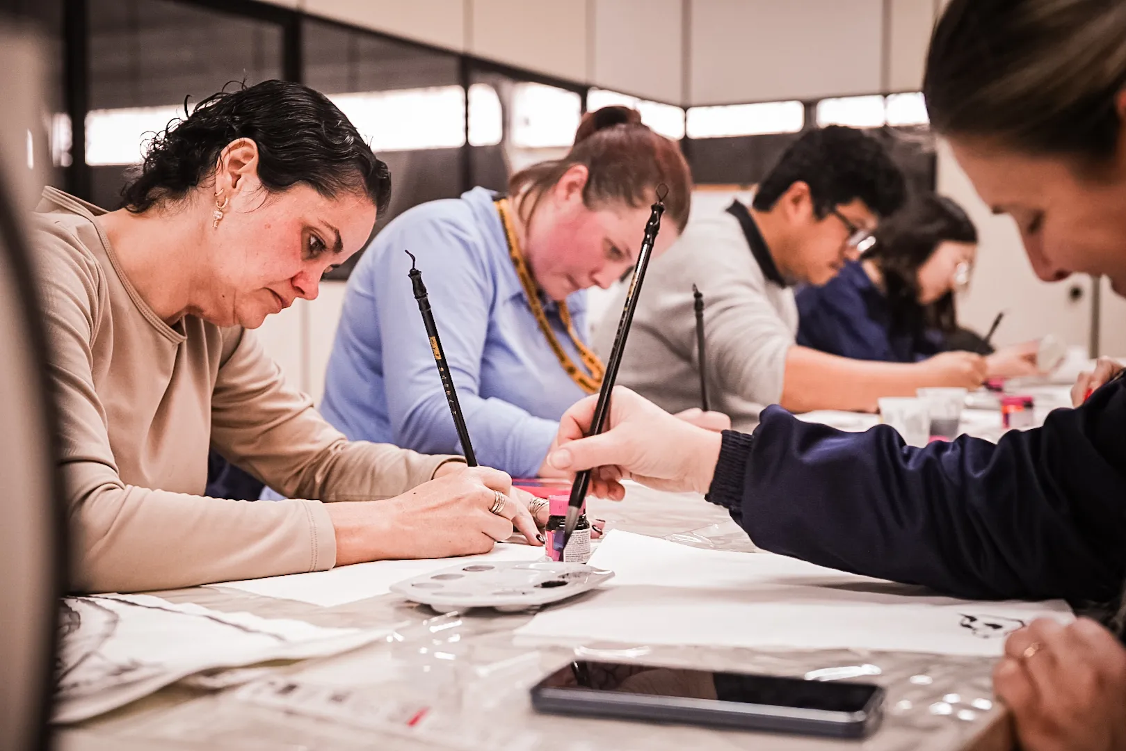CBT realiza 3º Workshop de Pintura Tradicional Chinesa