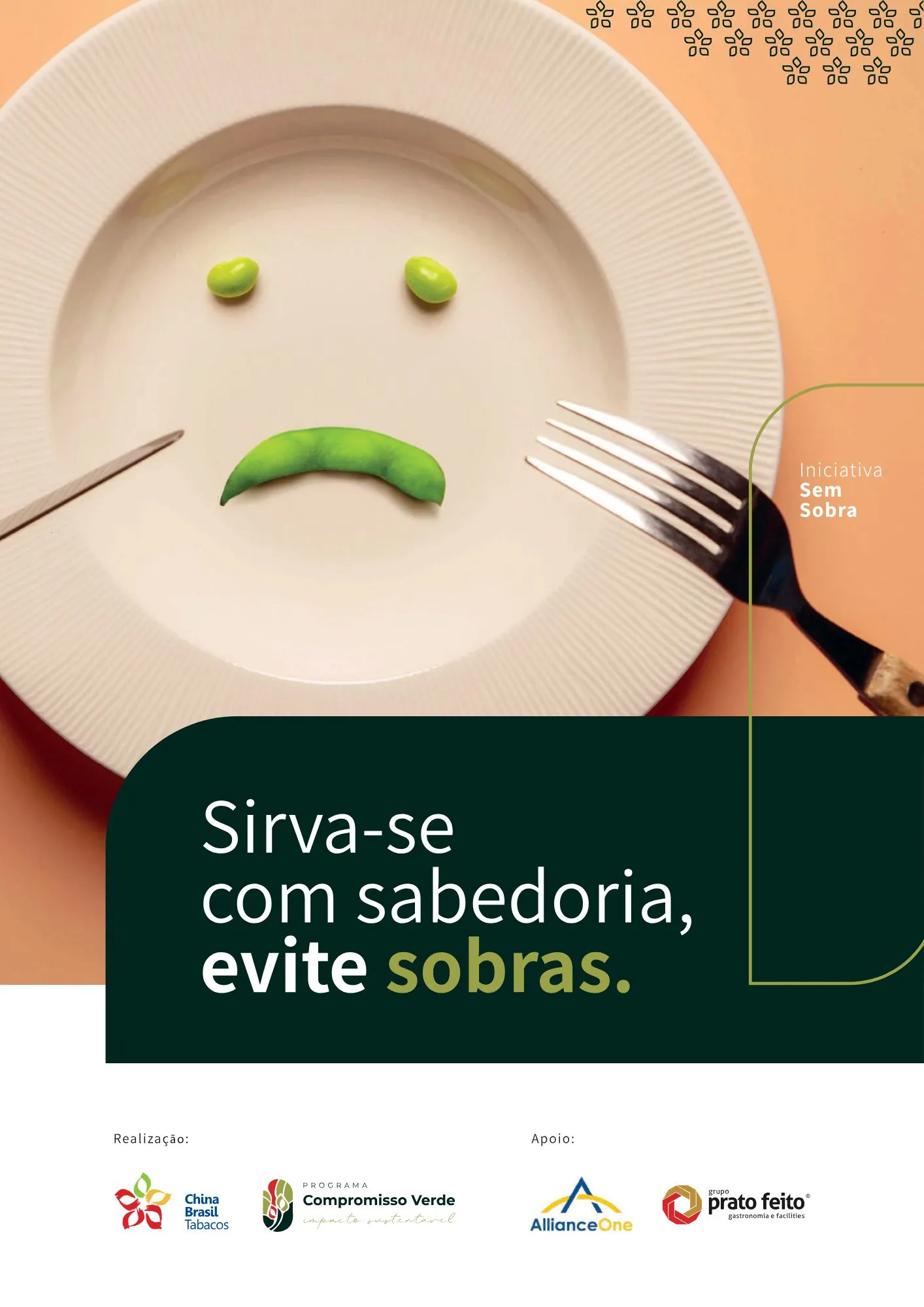 Iniciativa Sem Sobra, da China Brasil Tabacos, apresenta redução de 20% no desperdício de alimentos no refeitório Iniciativa Sem Sobra, da China Brasil Tabacos, apresenta redução de 20% no desperdício de alimentos no refeitório