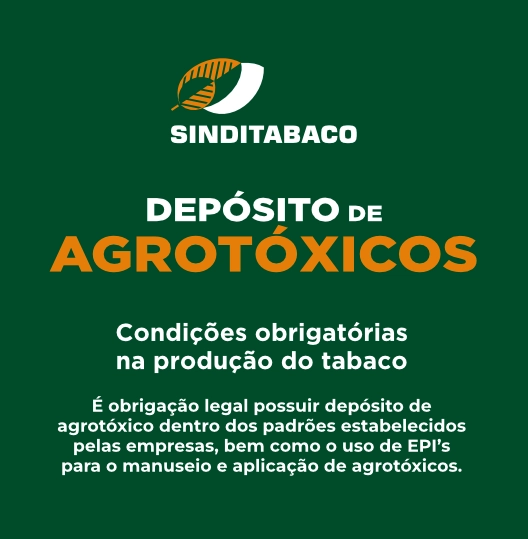 Folder - Depósito de agrotóxicos - SindiTabaco